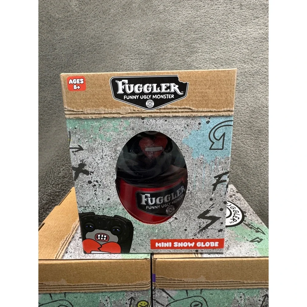 Fuggler Mini Snow Globe Funny Ugly Monster Toy Figure with Box‎ Collectible